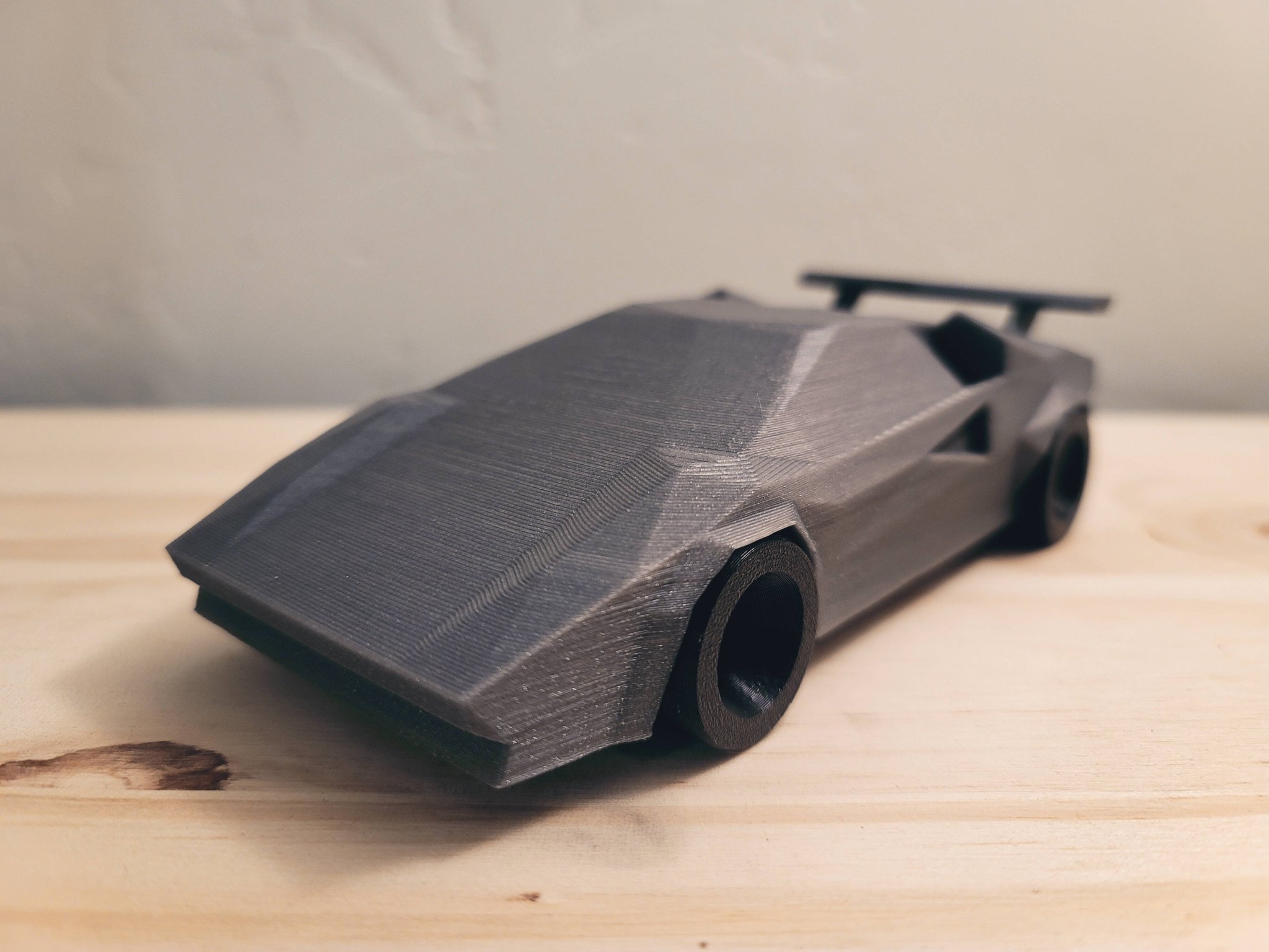 Lamborghini Countach phong cách Low Poly