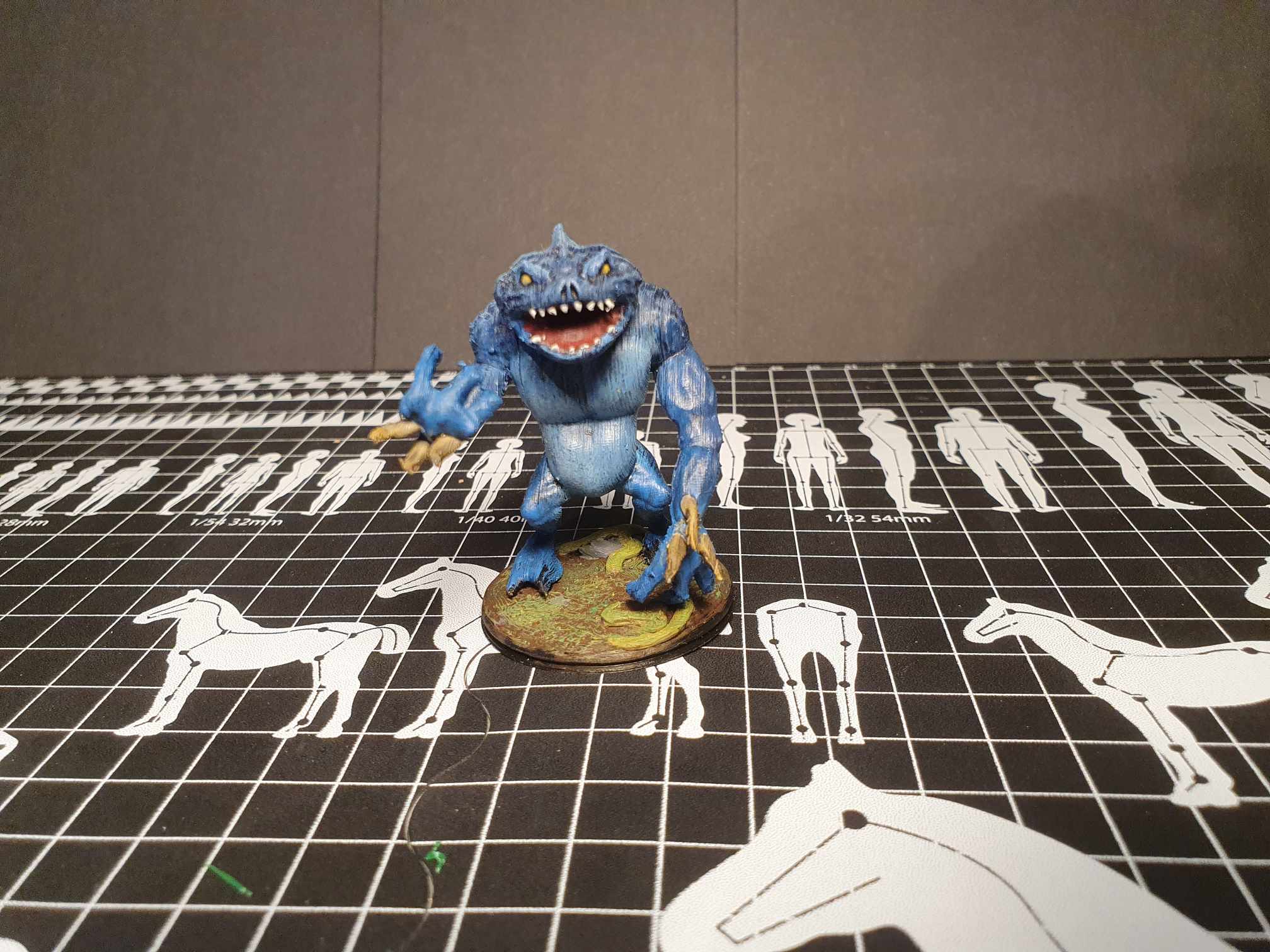 Slaad Xanh - Quái vật 3D đầu tiên của tôi