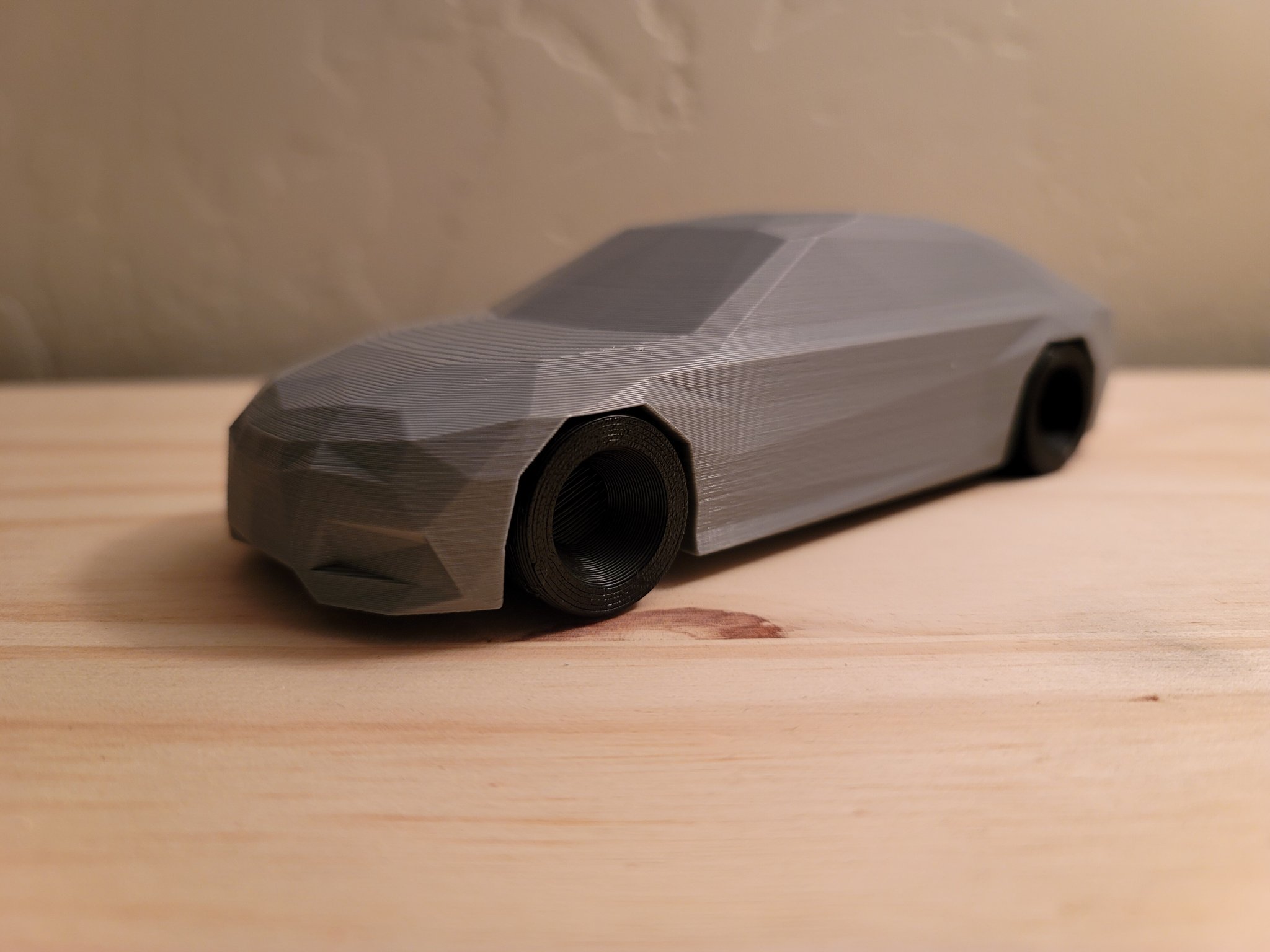 Audi RS7 2018 phong cách Low Poly cho in 3D