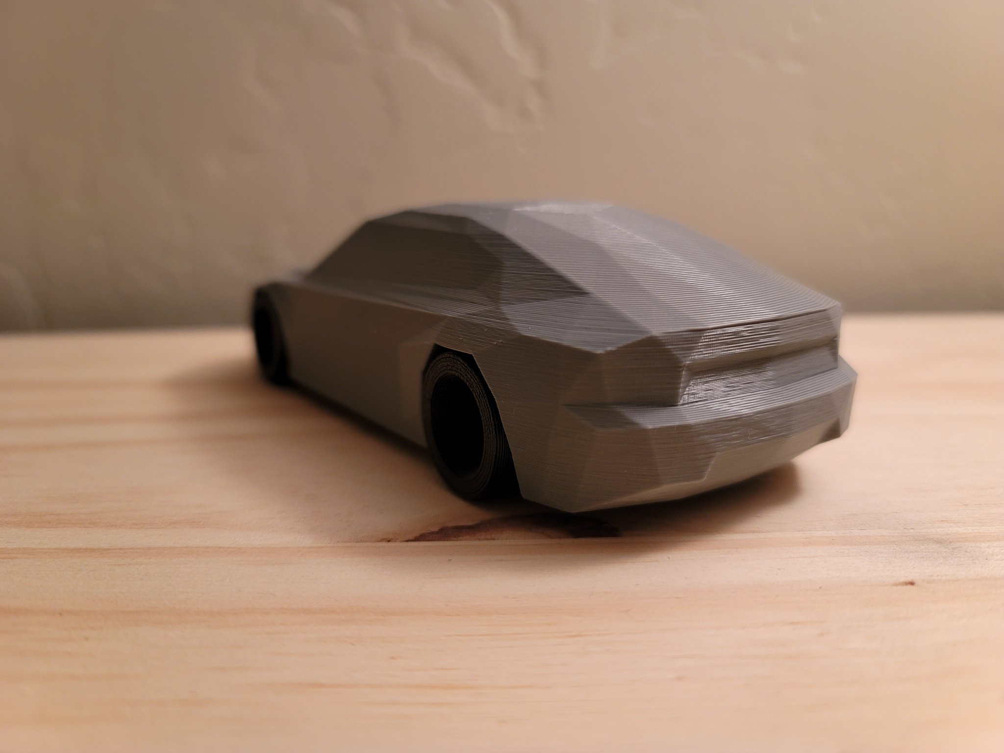 Audi RS7 2018 phong cách Low Poly cho in 3D