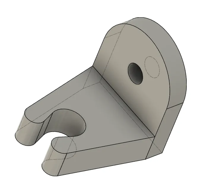 Giá đỡ thay thế cho jalousie bowden