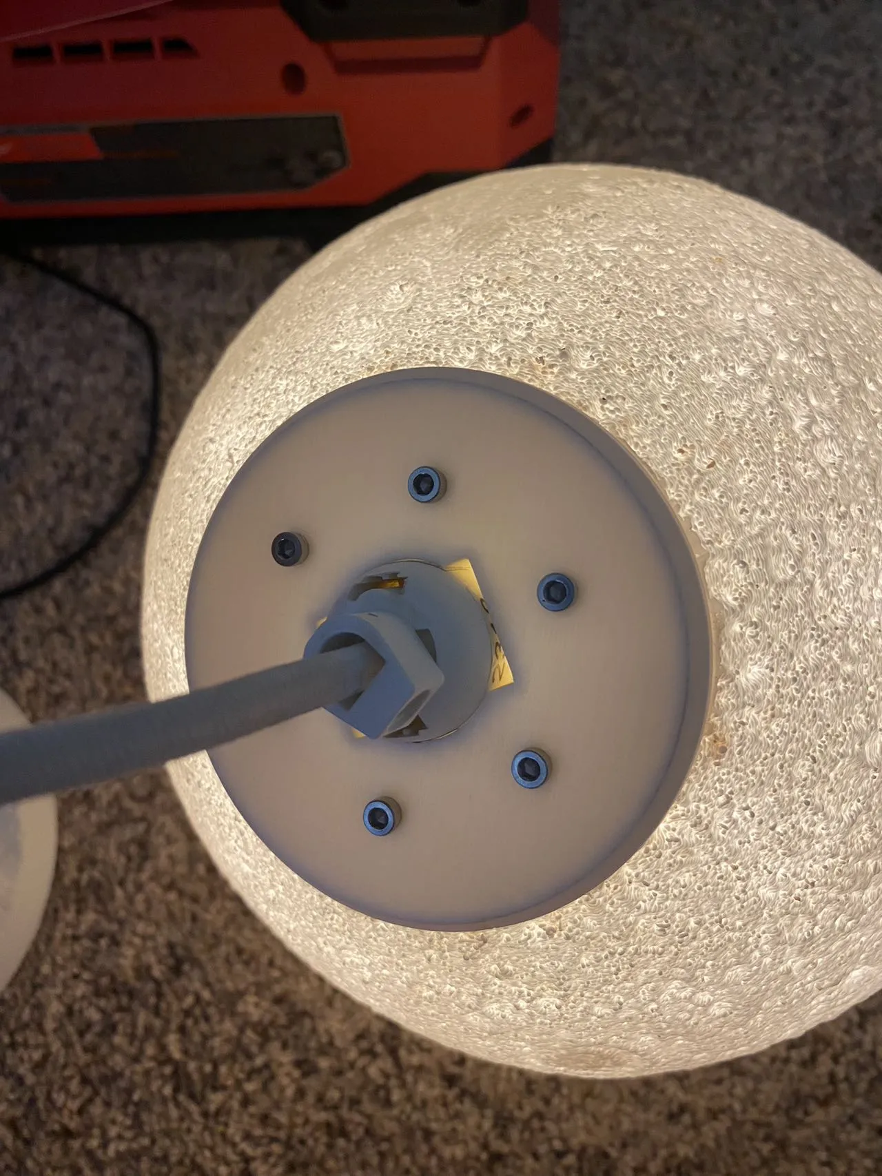 Đèn trang trí hình mặt trăng IKEA với bộ đèn E12