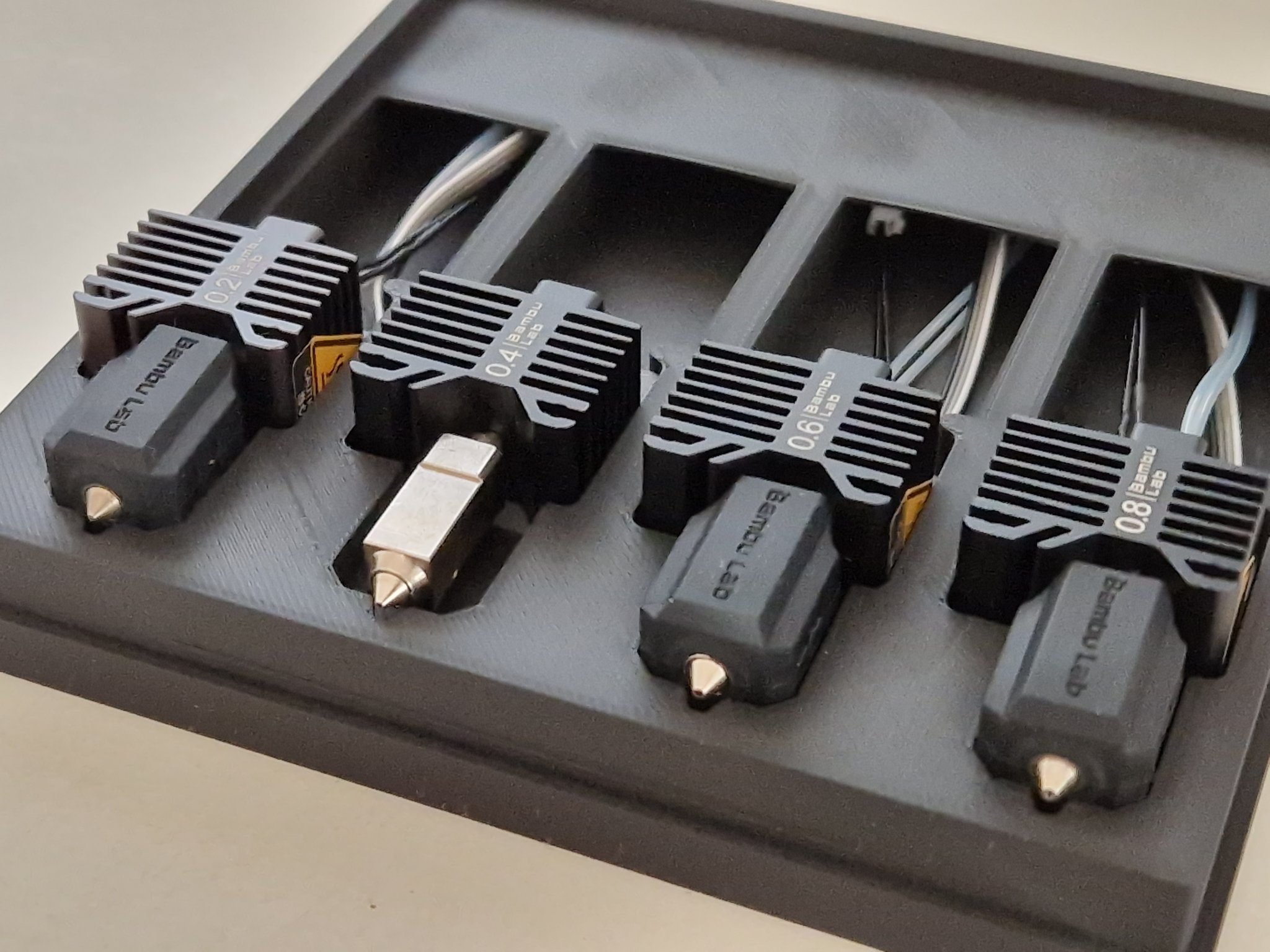 Giá đỡ cho hotend không quạt trong hộp Bambu