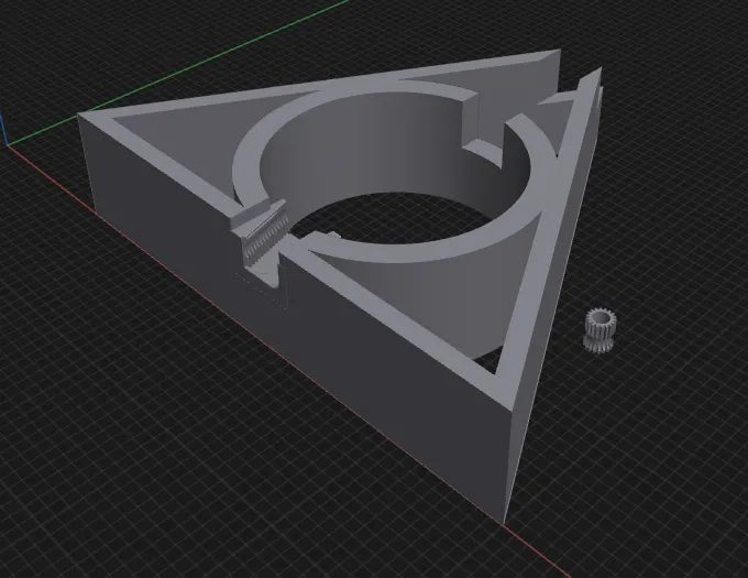 Giá đỡ đũa phép Elder Wand biểu tượng Bảo bối Tử thần