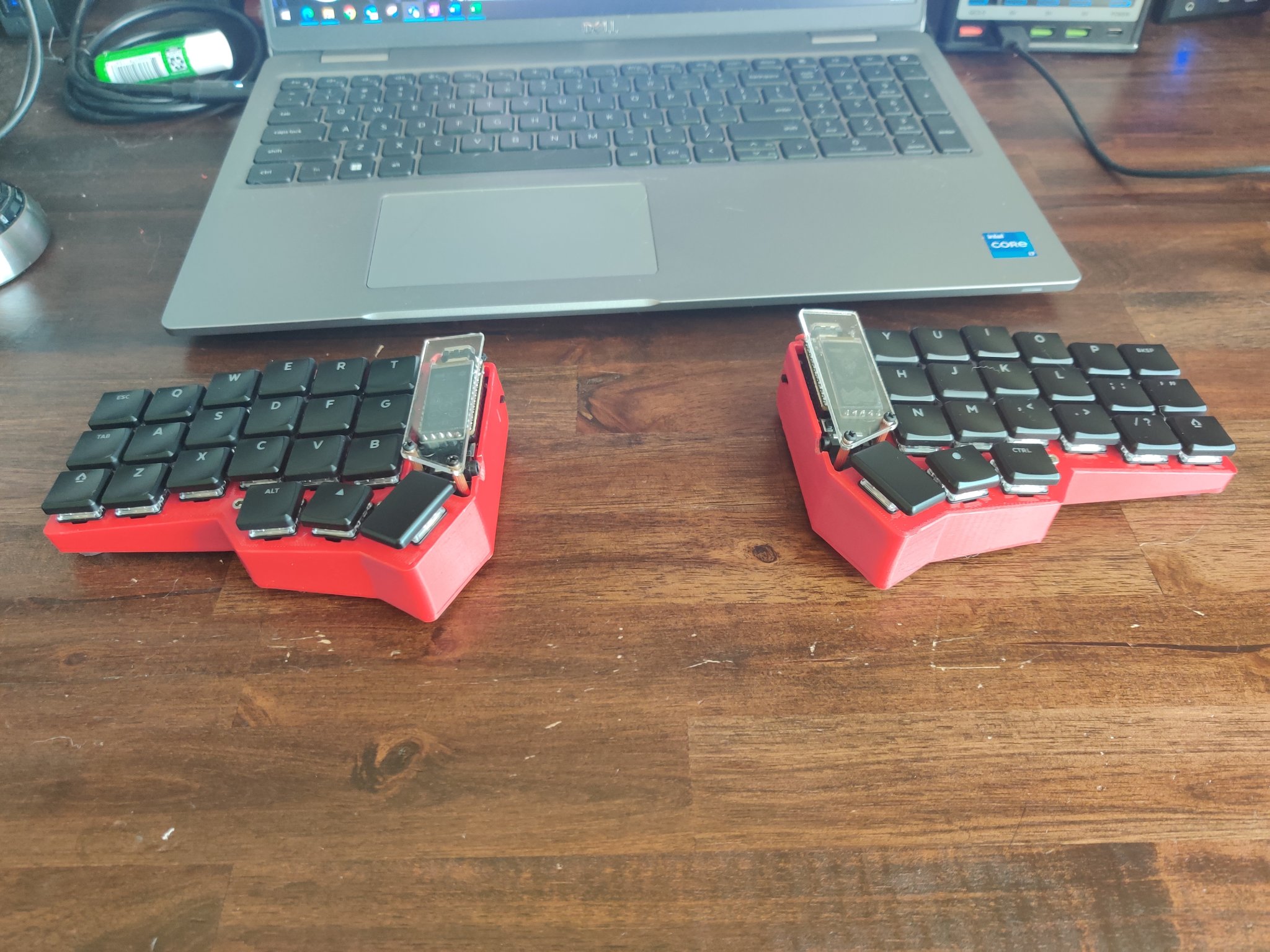 Vỏ case CBT cho bàn phím Corne với góc 7.5 độ