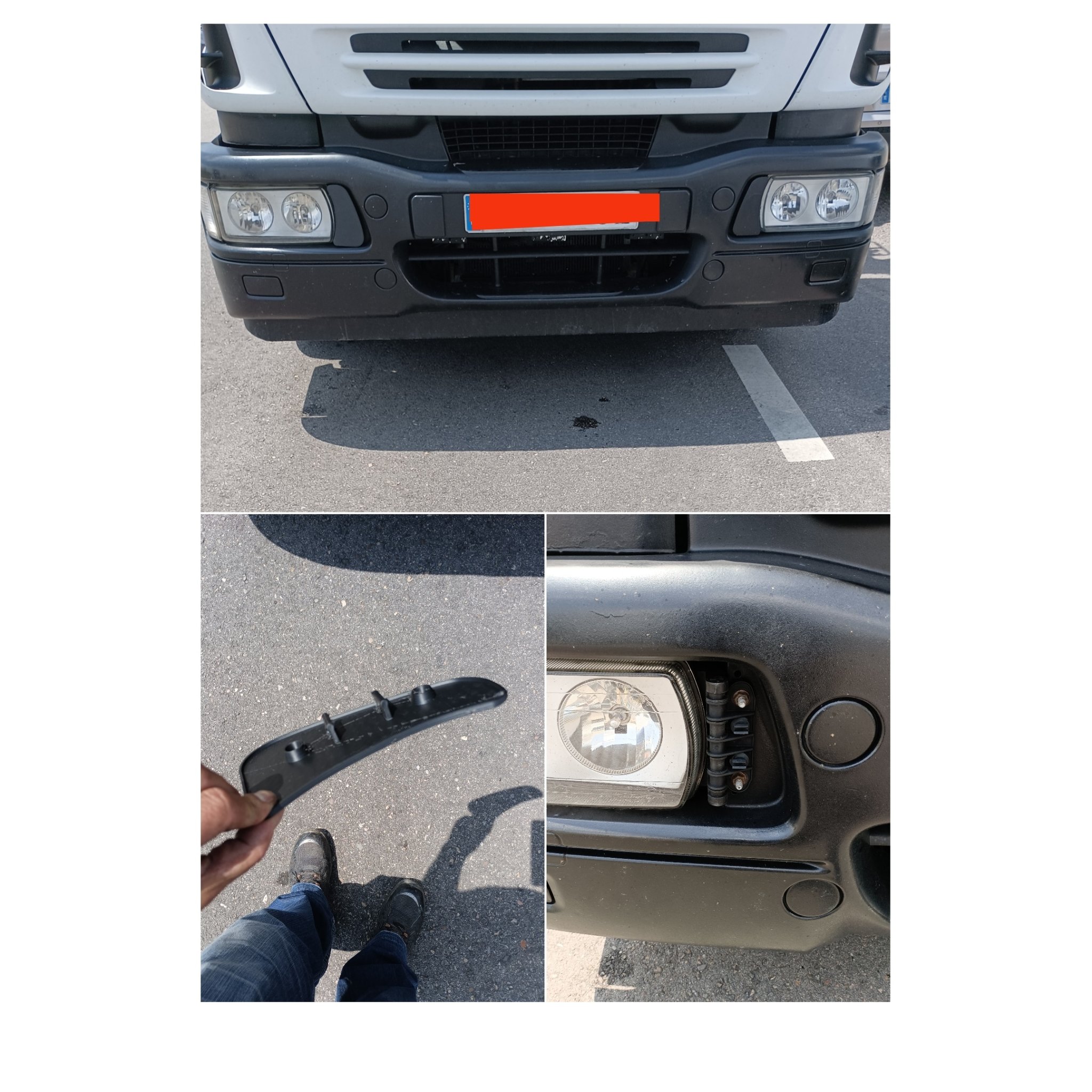 Nắp đậy ốc vít thay thế cho xe tải Iveco Eurocargo