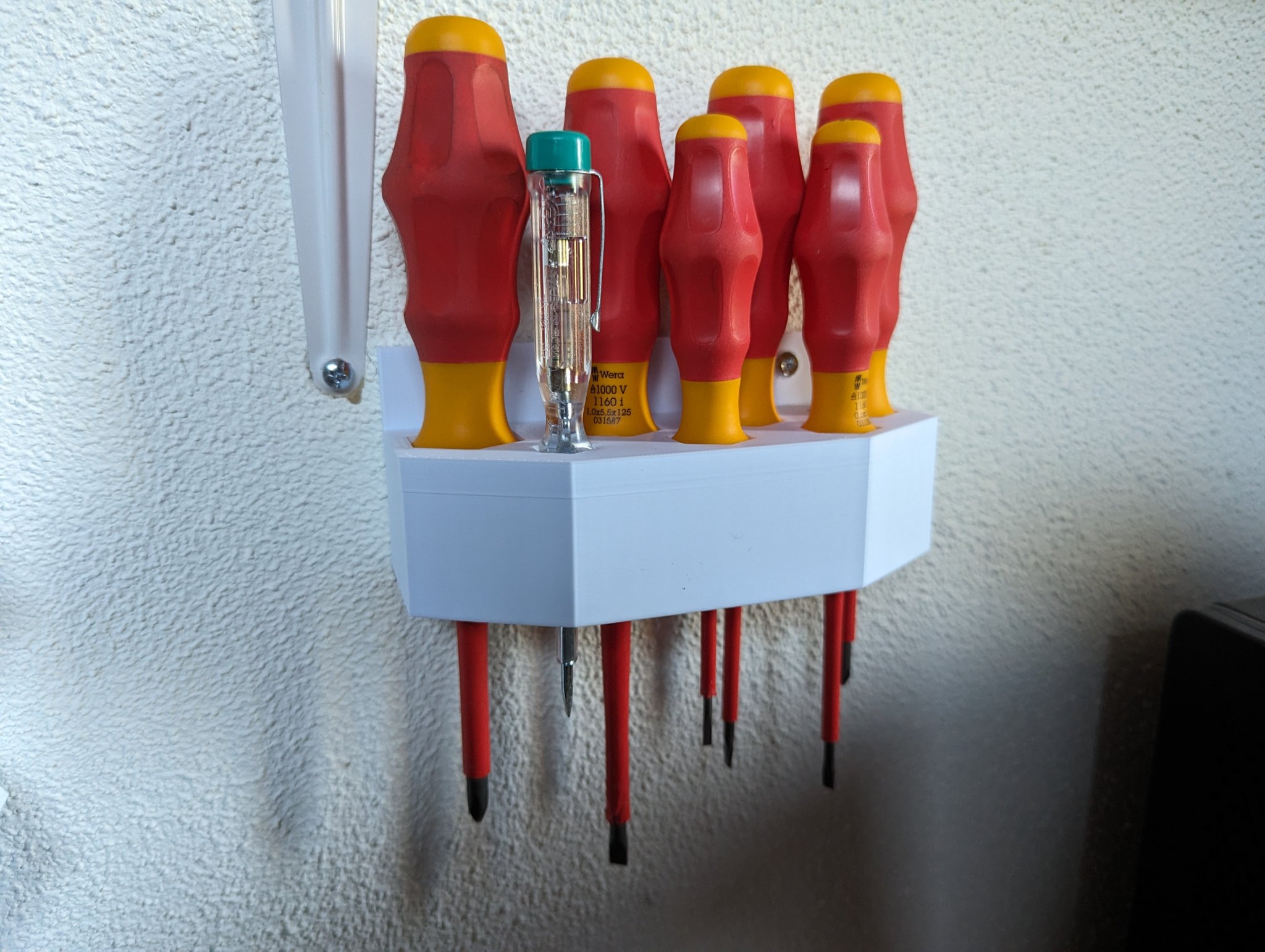 Giá đỡ lắp tường cho bộ tuốc nơ vít Wera Kraftform Comfort VDE