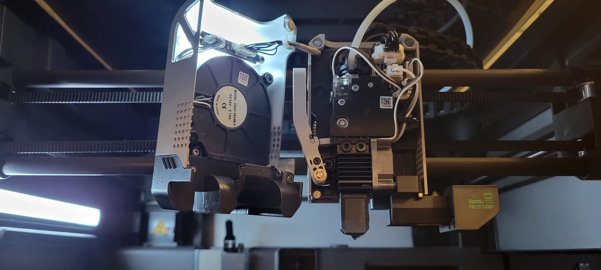 Móc treo nắp bảo vệ đầu công cụ Bambu Labs X1 / P1