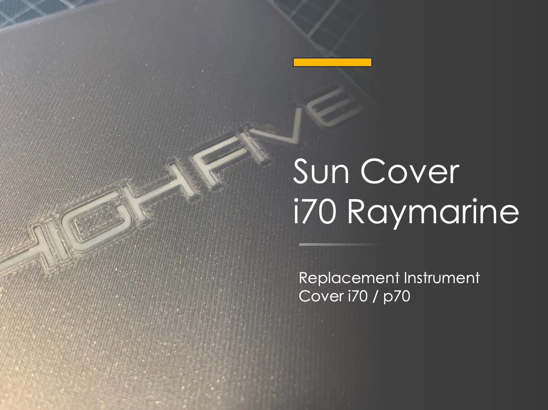 Bìa che nắng cho thiết bị Raymarine i70 / p70