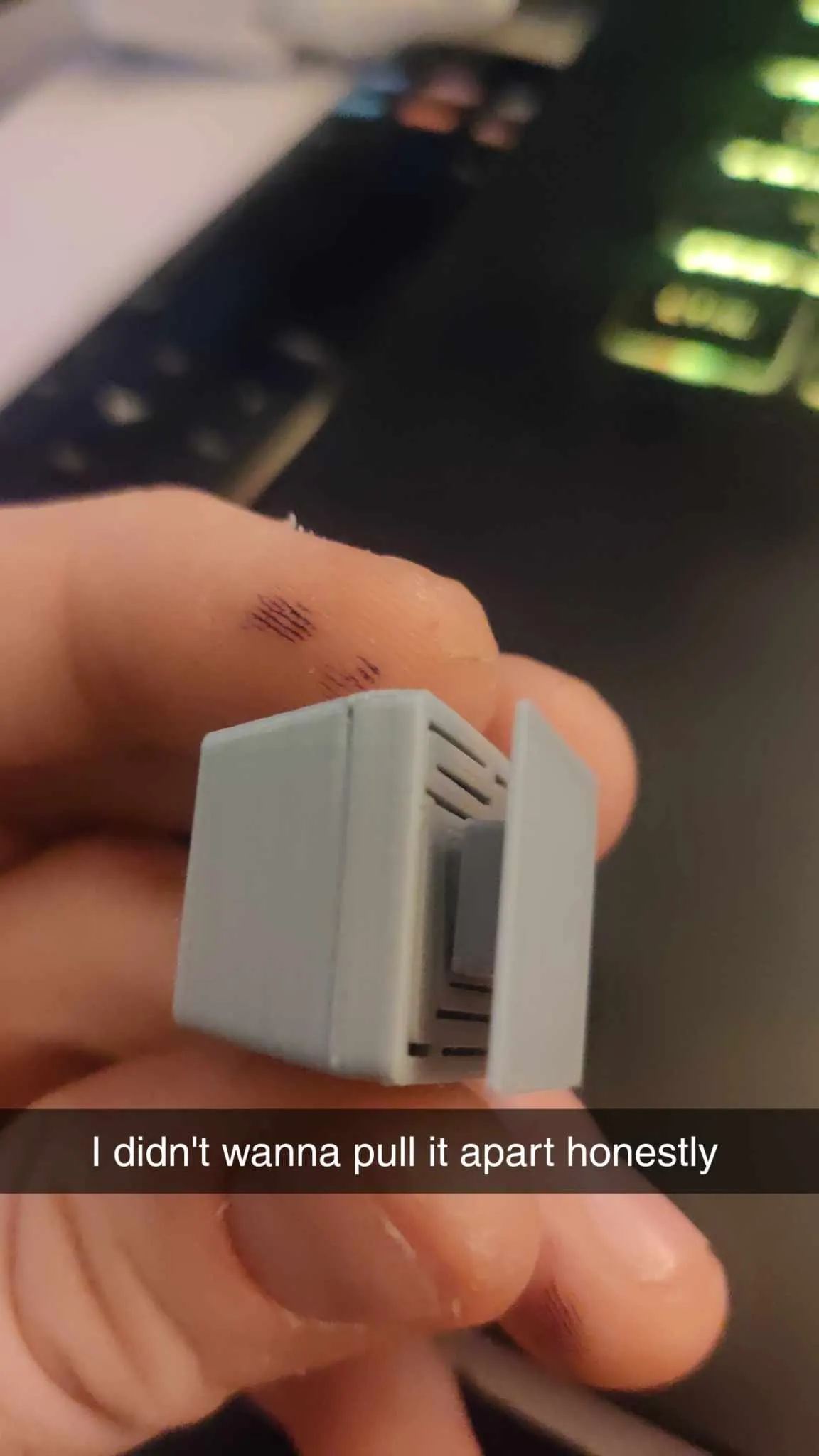 Phím fidget bằng nhựa in hoàn toàn