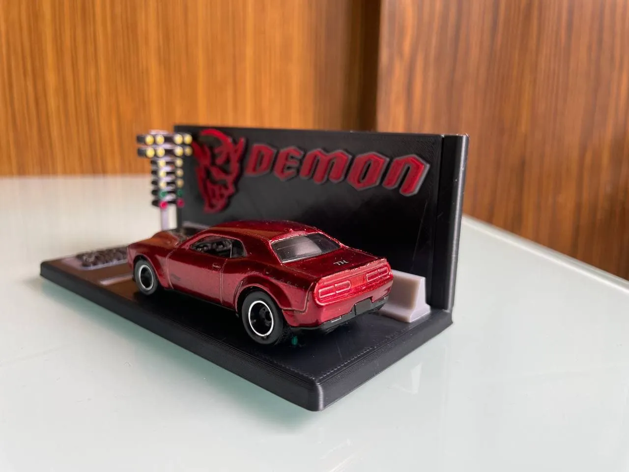 Cơ sở trưng bày Hotwheels Dodge Challenger SRT Demon (bao gồm biến t...