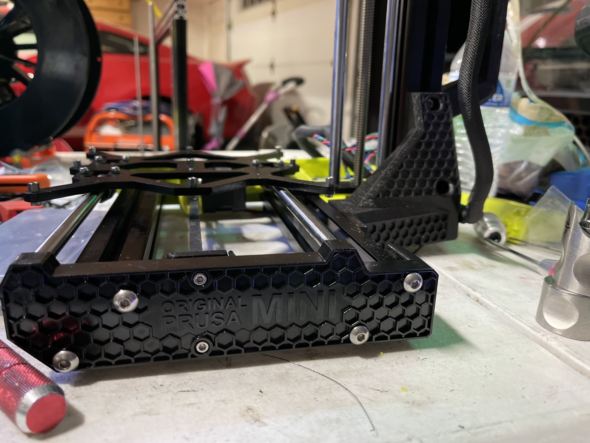 Giá đỡ khung máy in 3D Prusa Mini phù hợp với khung mới