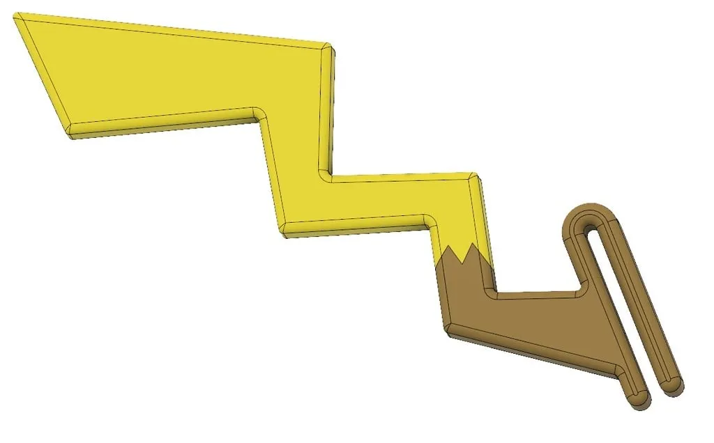 Đuôi Pikachu thiết kế cho trẻ em