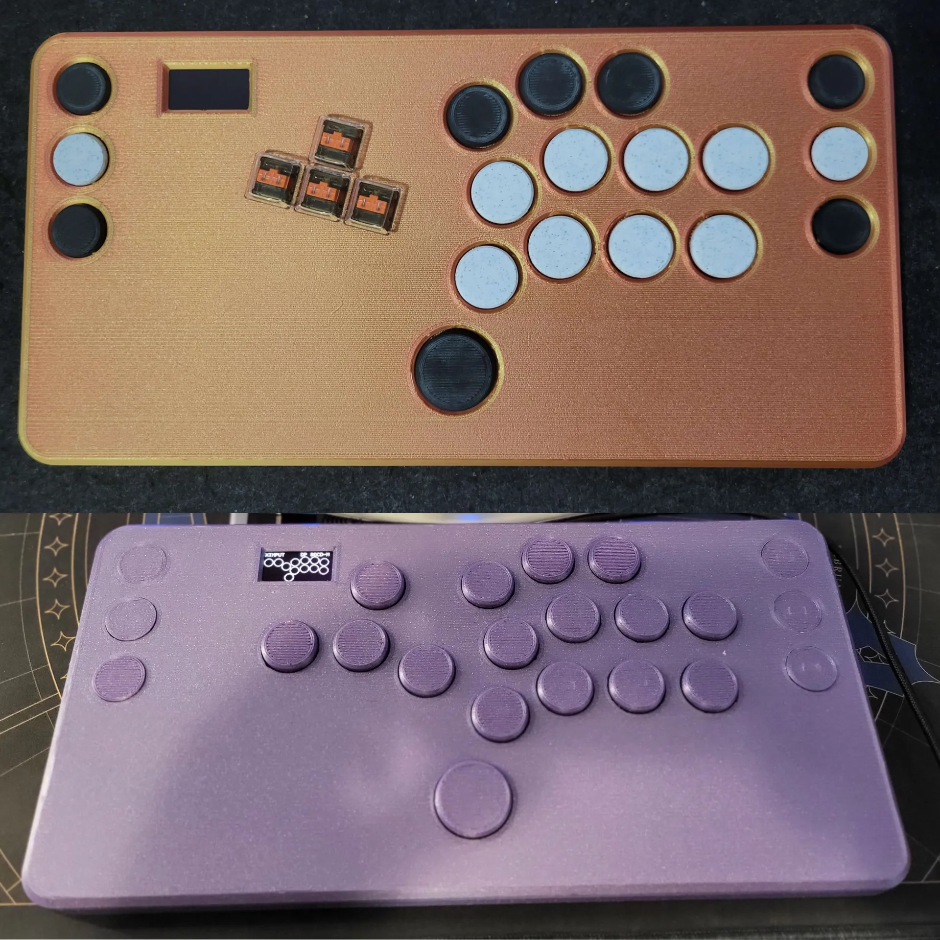 Fightstick Slimbox 2040 không cần cần điều khiển, thiết kế thấp