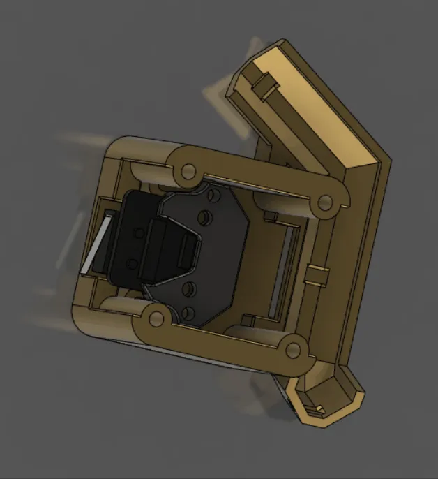 Nắp chặn cuối có thể điều chỉnh trục X cho máy in 3D