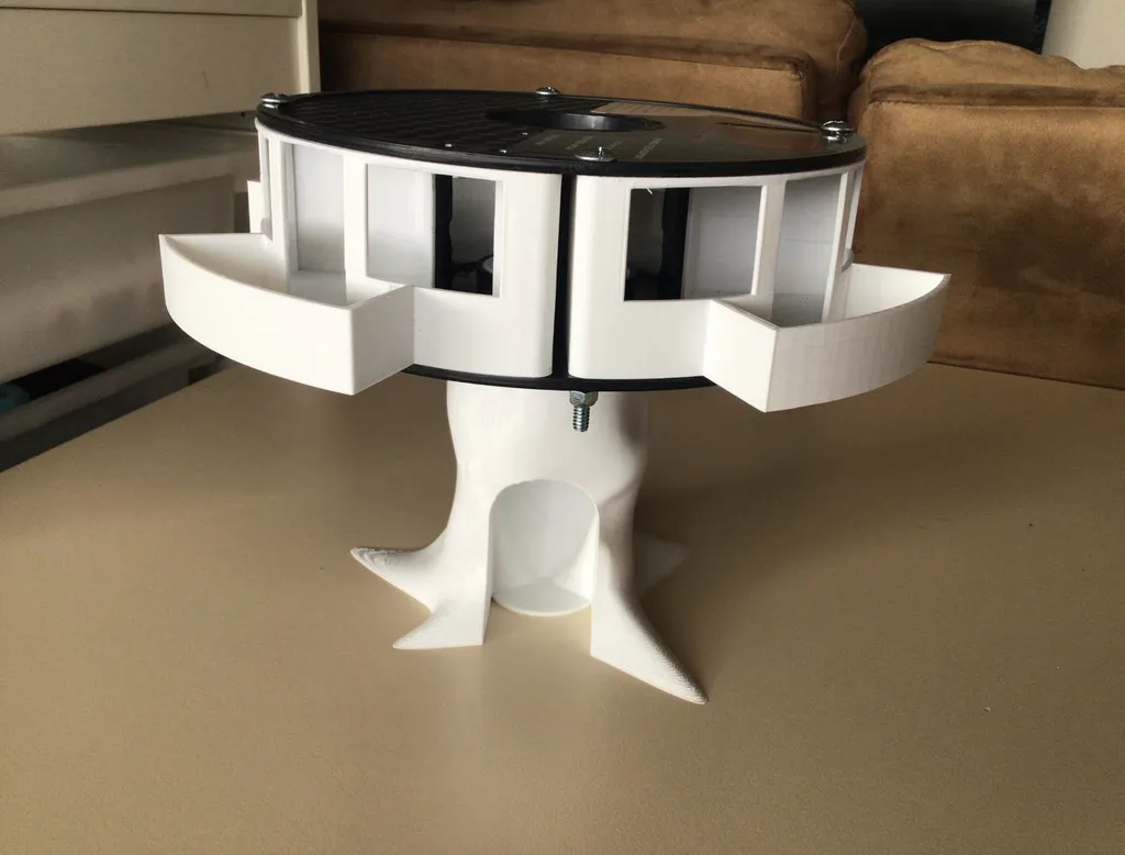 Nhà cây cuộn cho Lego với cửa sổ và cửa ra vào