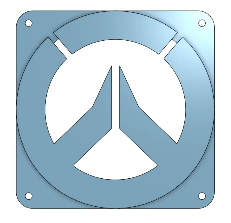 Nắp quạt 120mm Overwatch cho máy tính để bàn