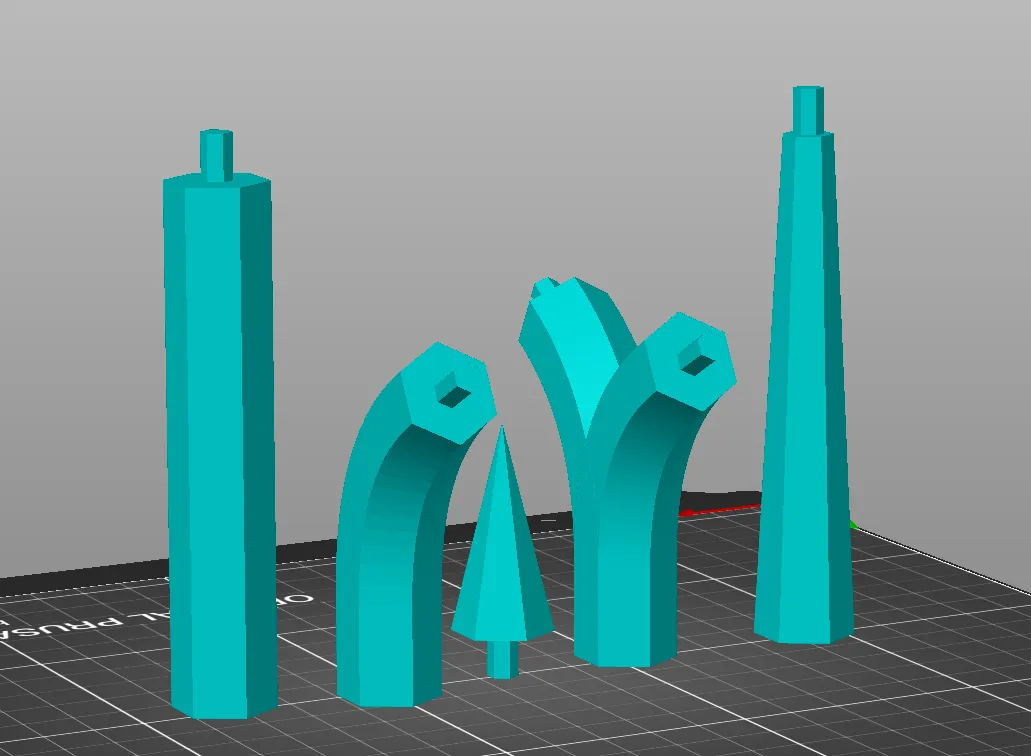 Giá đỡ cây trồng hình lục giác mở rộng cho khu vườn