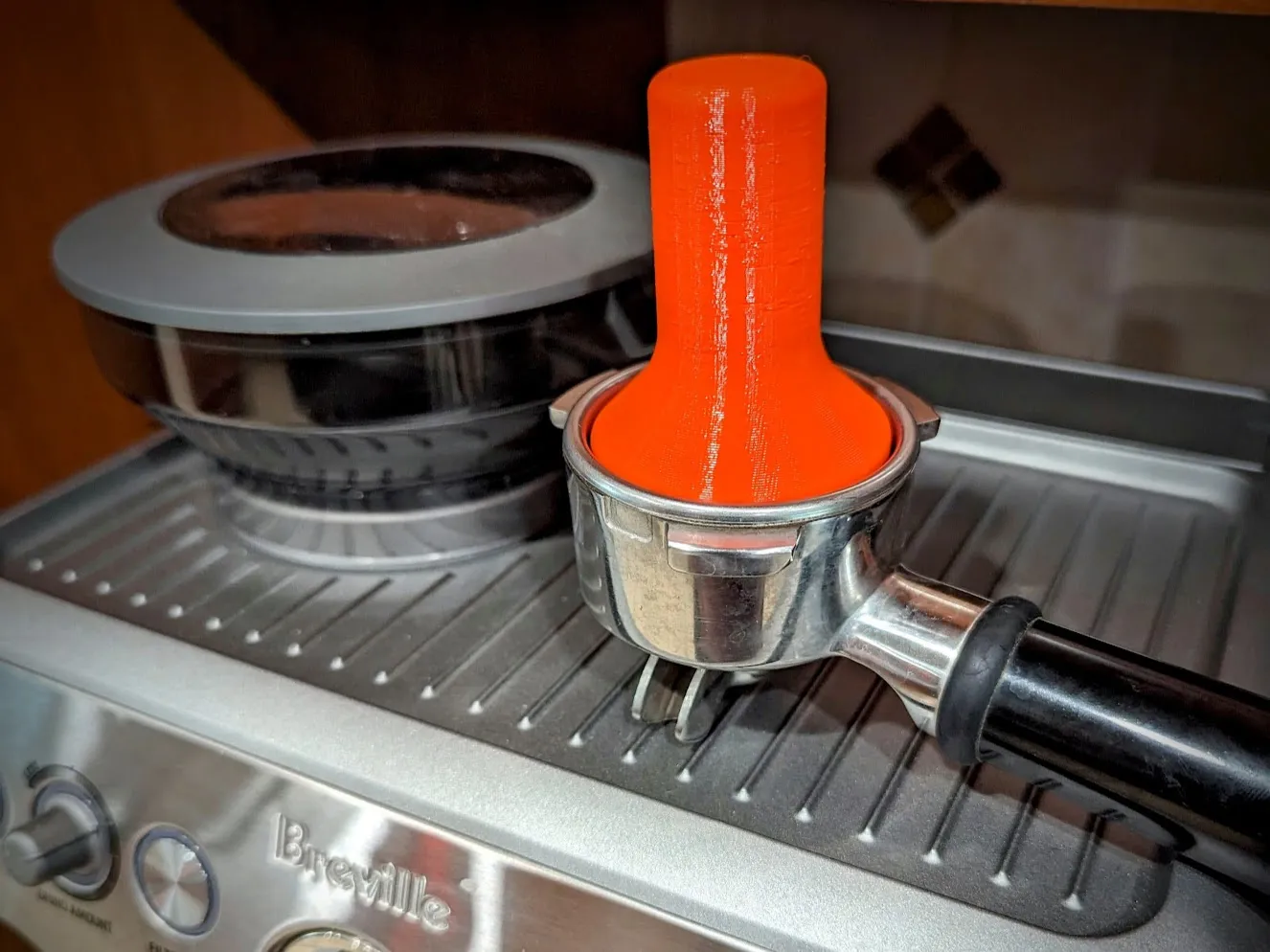 Thay thế tay nén Breville cho portafilter 54mm