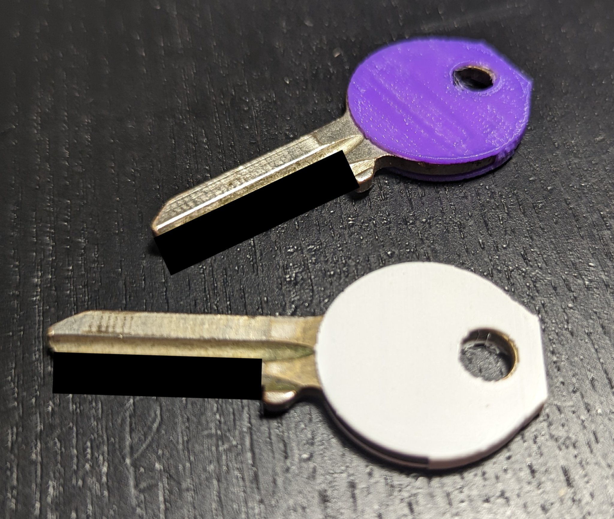 Nắp bảo vệ cho chìa khóa tròn có thiết kế tùy chỉnh