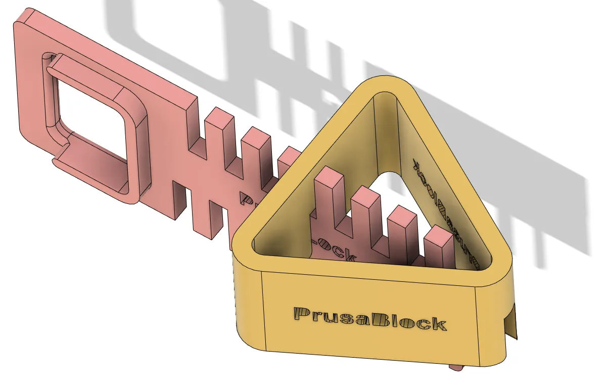 Khóa cửa di động PrusaLock in 3D cho an ninh du lịch