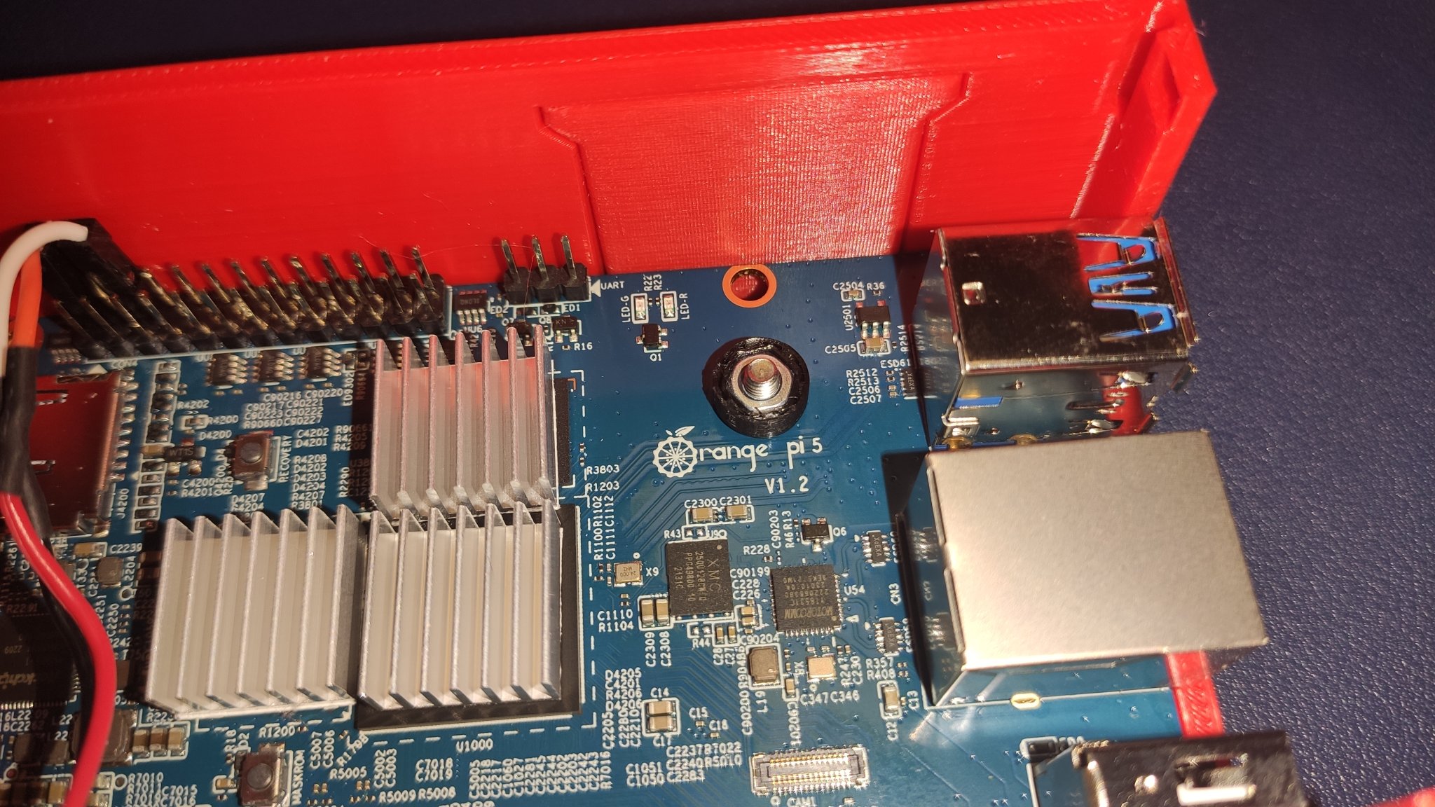 Giá đỡ SSD M2 cho OrangePi 5