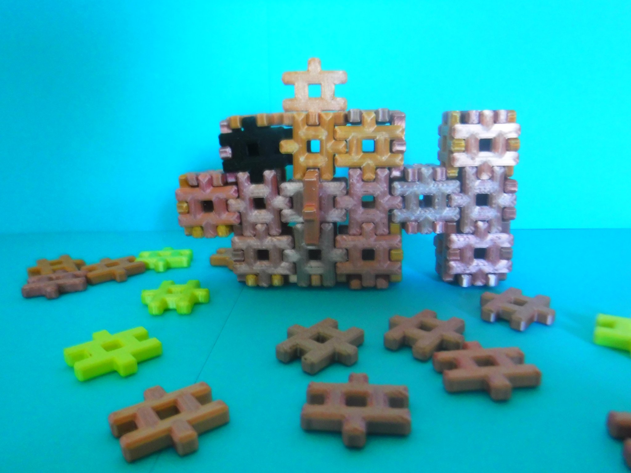 Bộ gạch kết nối in được Link3d tuyệt vời