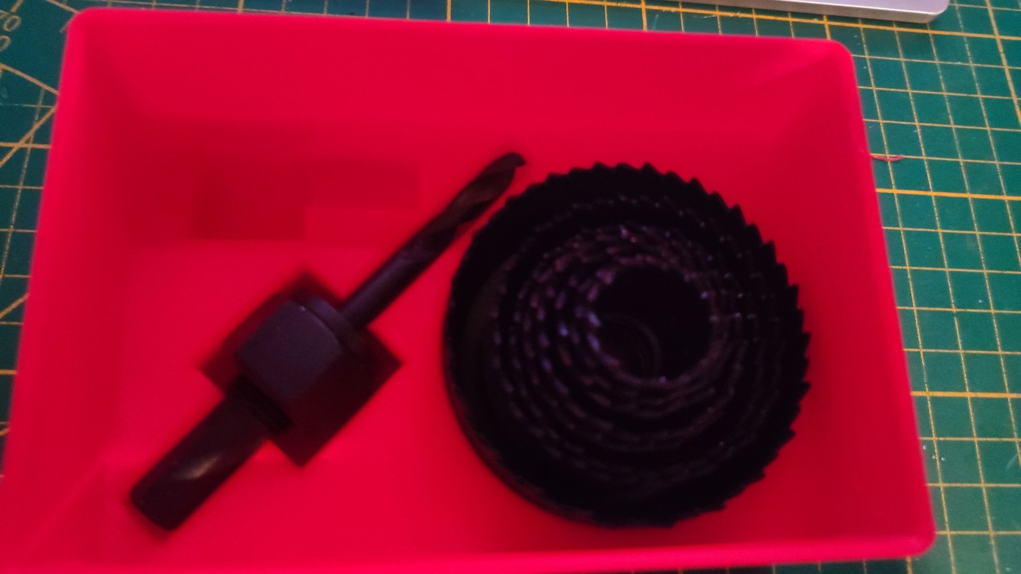 Cưa lỗ Gridfinity 2x3 64mm gọn gàng và tiện lợi