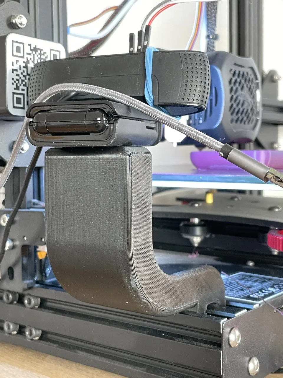 Giá đỡ camera gắn ray cho máy in Ender 3 (v2)