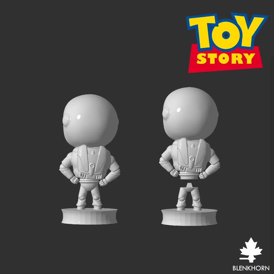 Buzz Lightyear trong Toy Story phong cách chibi dễ thương