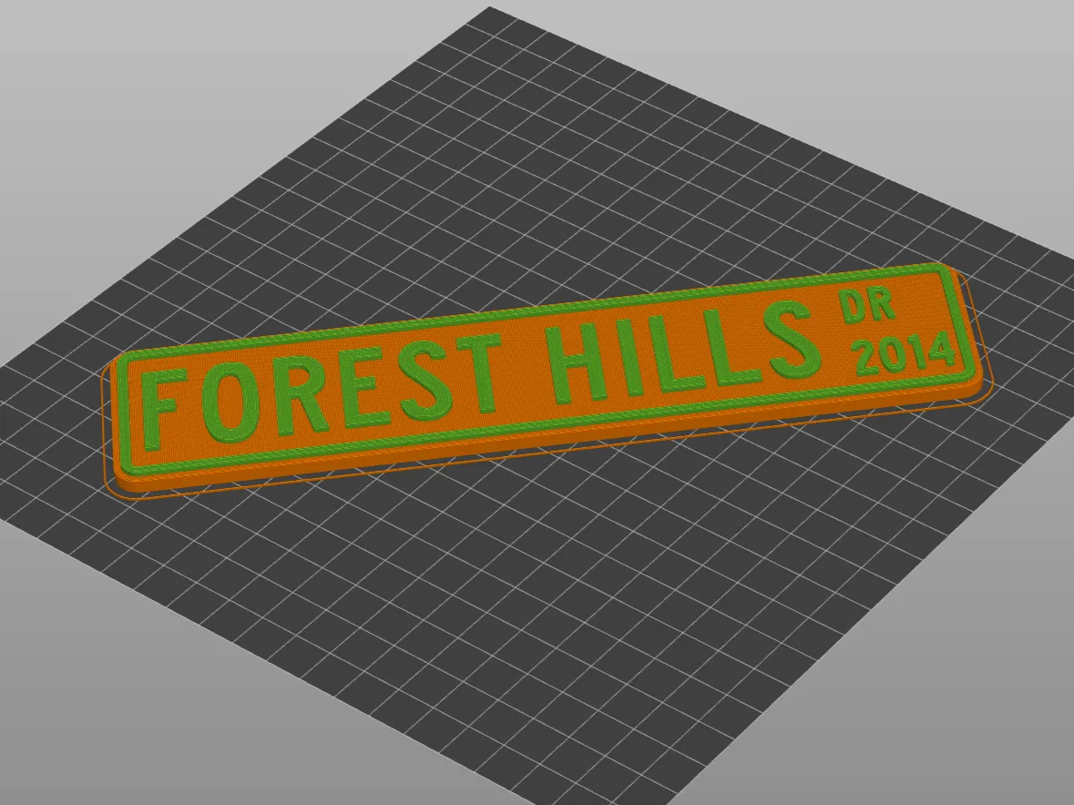 Biển báo đường "2014 Forest Hills Drive" của J. Cole