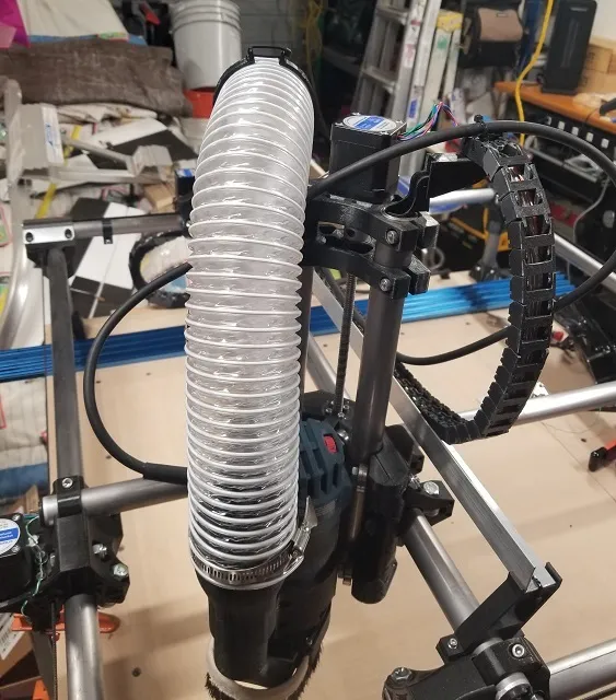 Giá đỡ ống hút chân không cho MPCNC Primo trên trục Z