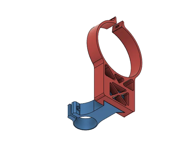 Giá đỡ ống hút chân không cho MPCNC Primo trên trục Z