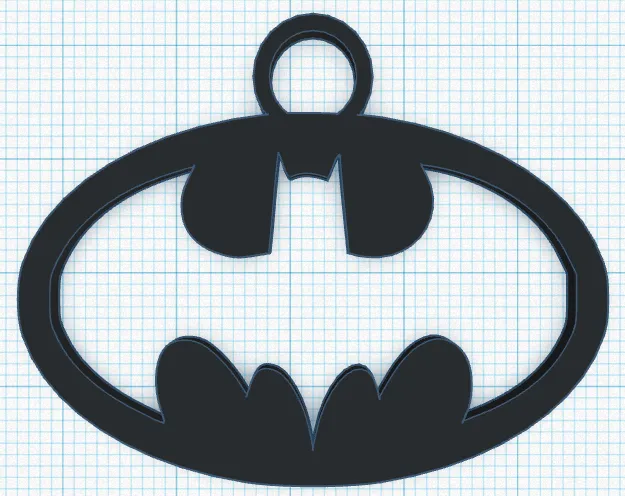 Móc khóa logo Batman độc đáo cho người hâm mộ