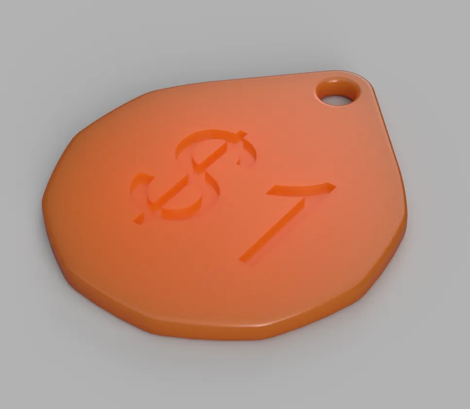 **Mã thông hành giỏ hàng Loonie Canada cho móc khóa**