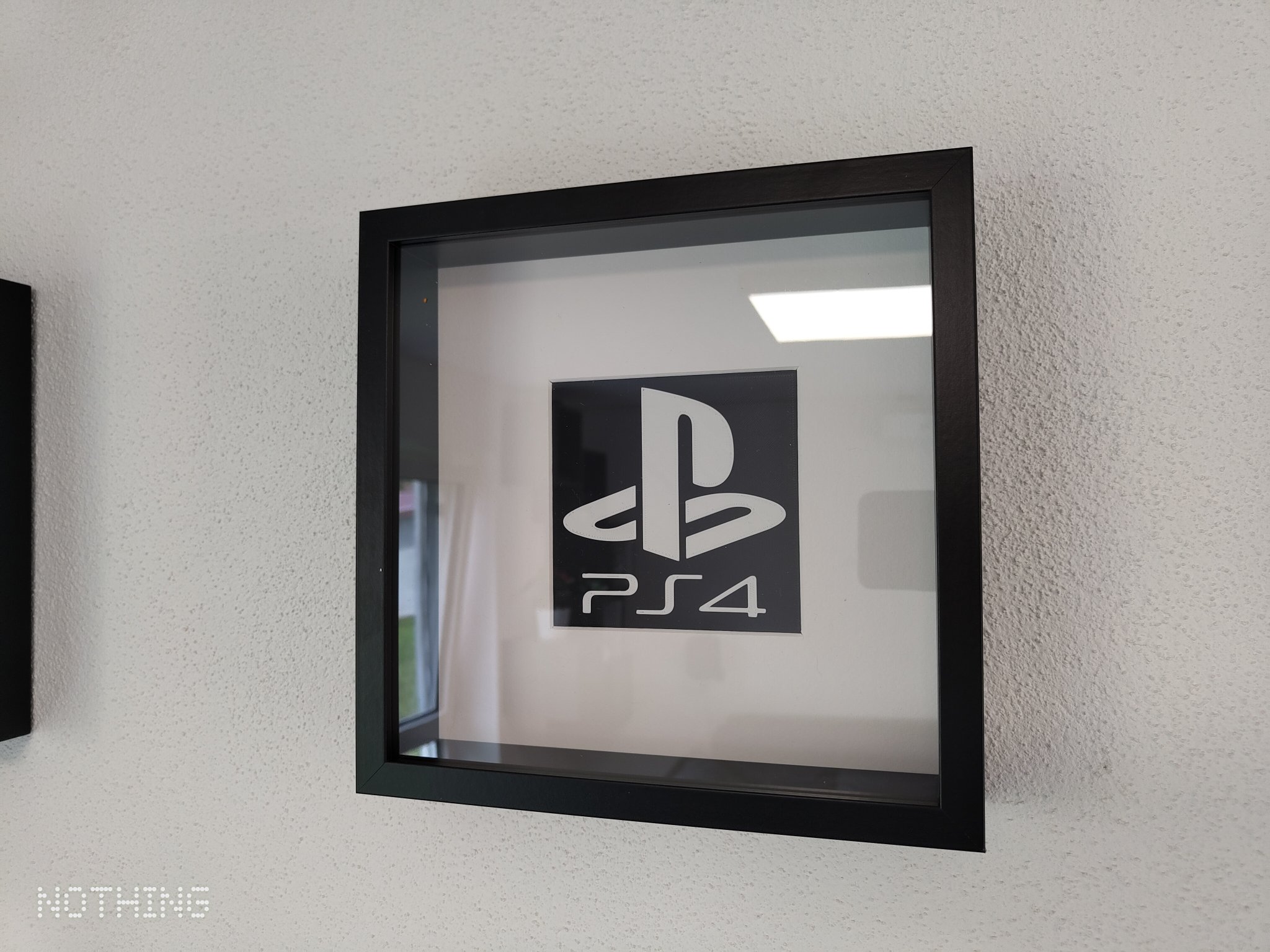 Nghệ thuật logo PLAYSTATION 4 cho khung hình IKEA SANNAHED