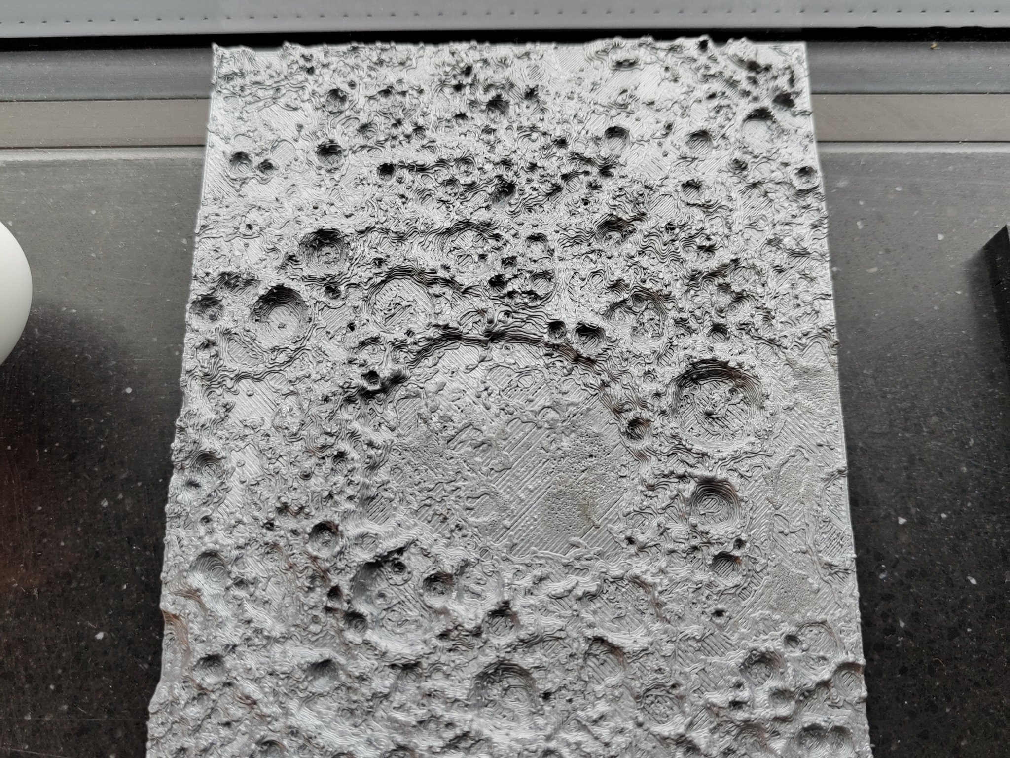 Bề mặt mặt trăng 3D độc đáo (tải lại)