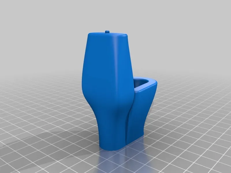 Bộ phòng tắm mô hình nhà búp bê tỉ lệ 1:12 (phiên bản cũ)