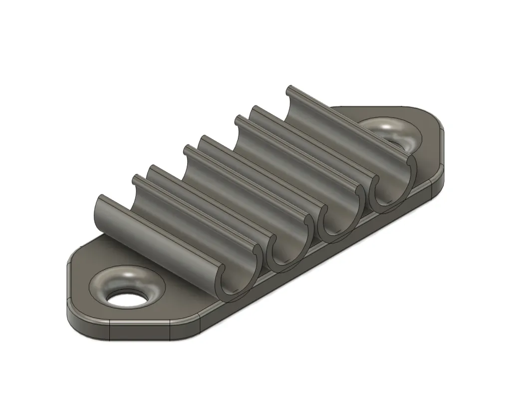 Kẹp gắn Cat 6 cho cáp mạng 6mm