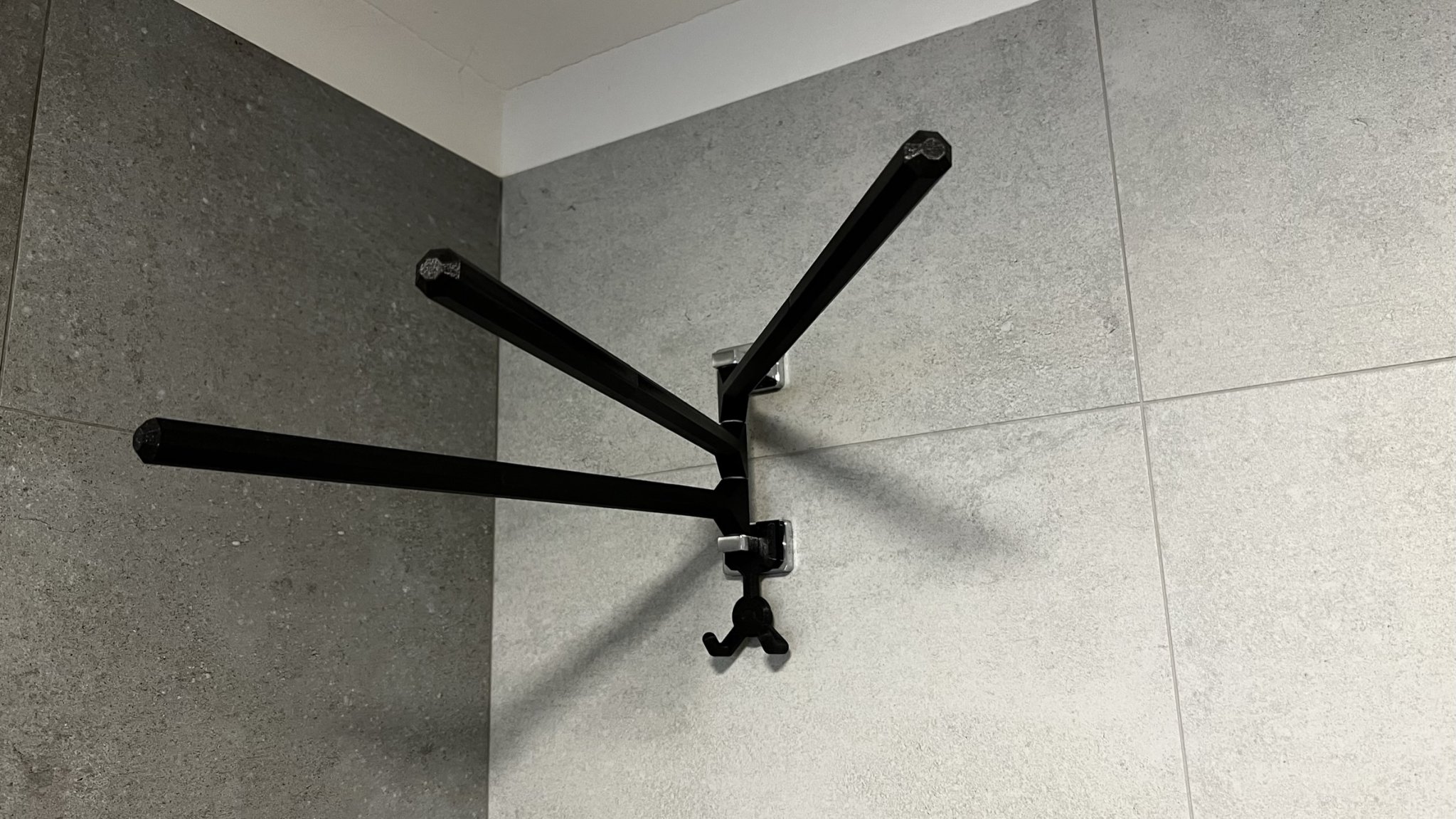 Giá đỡ khăn tắm NIKI cải tiến với phụ kiện phòng tắm