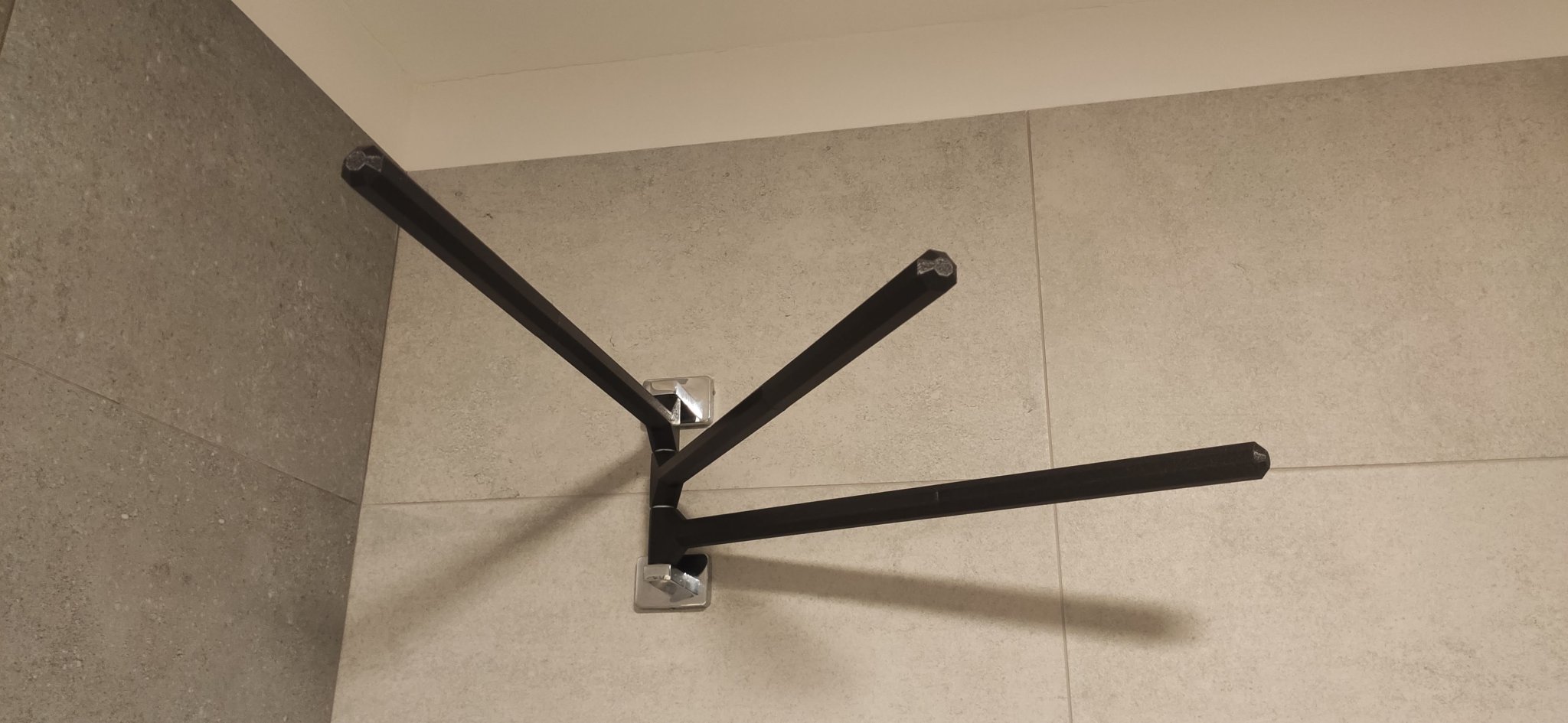 Giá đỡ khăn tắm NIKI cải tiến với phụ kiện phòng tắm