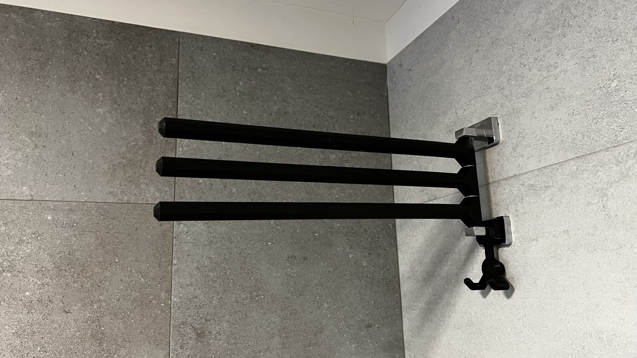 Giá đỡ khăn tắm NIKI cải tiến với phụ kiện phòng tắm