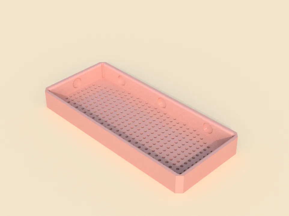 Nắp che thông gió với lưới ngăn côn trùng - Thiết kế tham số