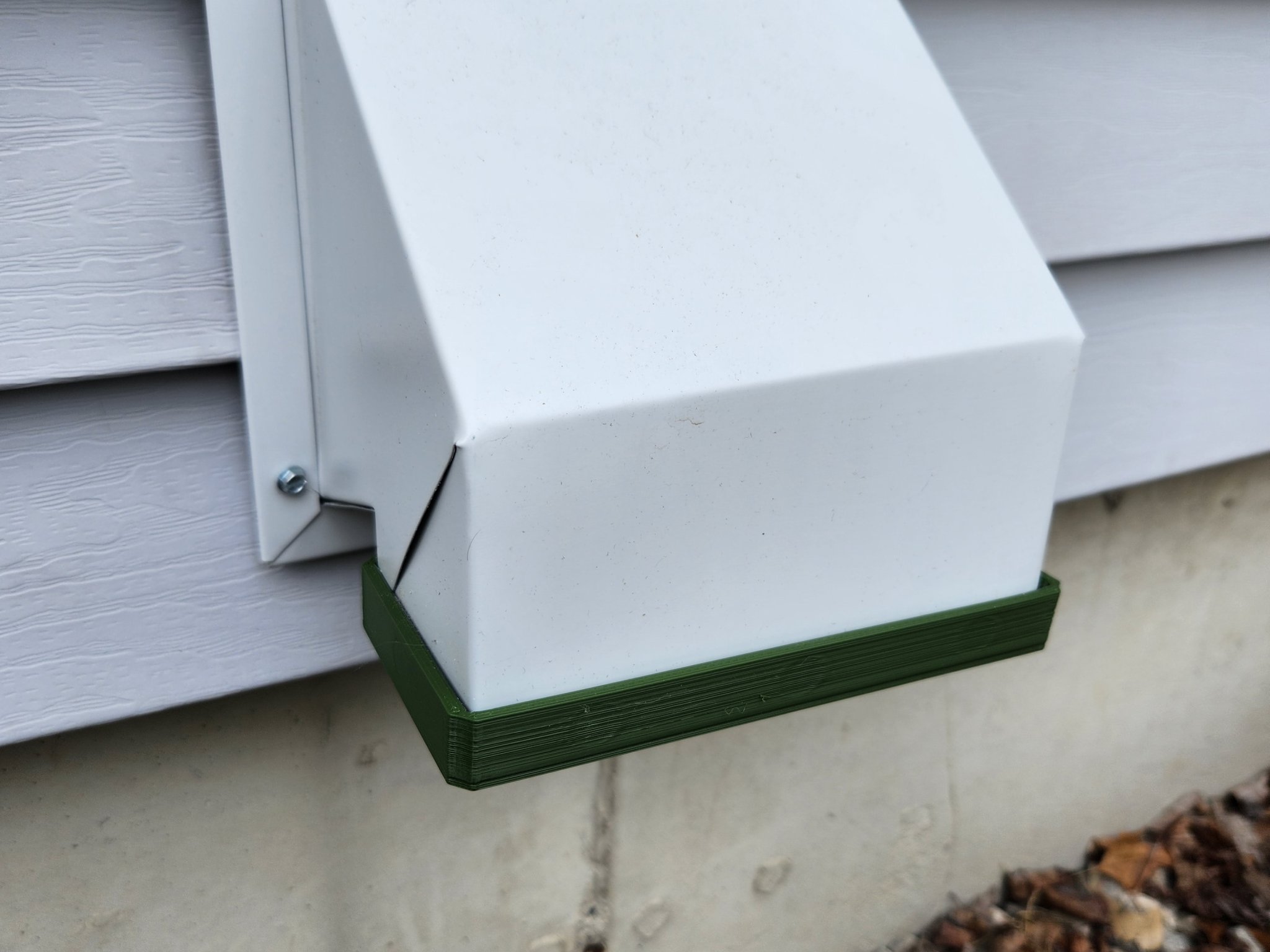 Nắp che thông gió với lưới ngăn côn trùng - Thiết kế tham số