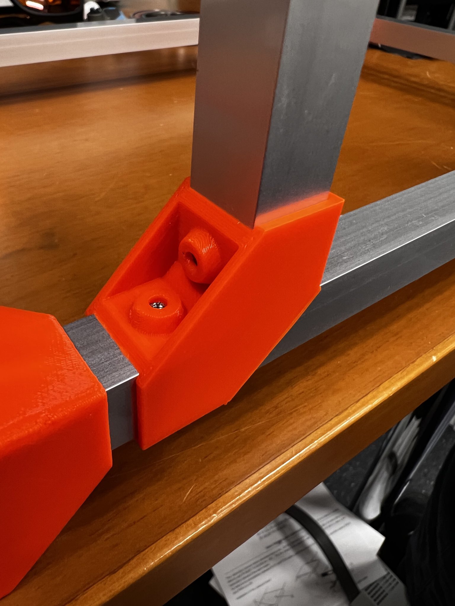 Giá đỡ góc L cho các profile vuông 15x15 mm