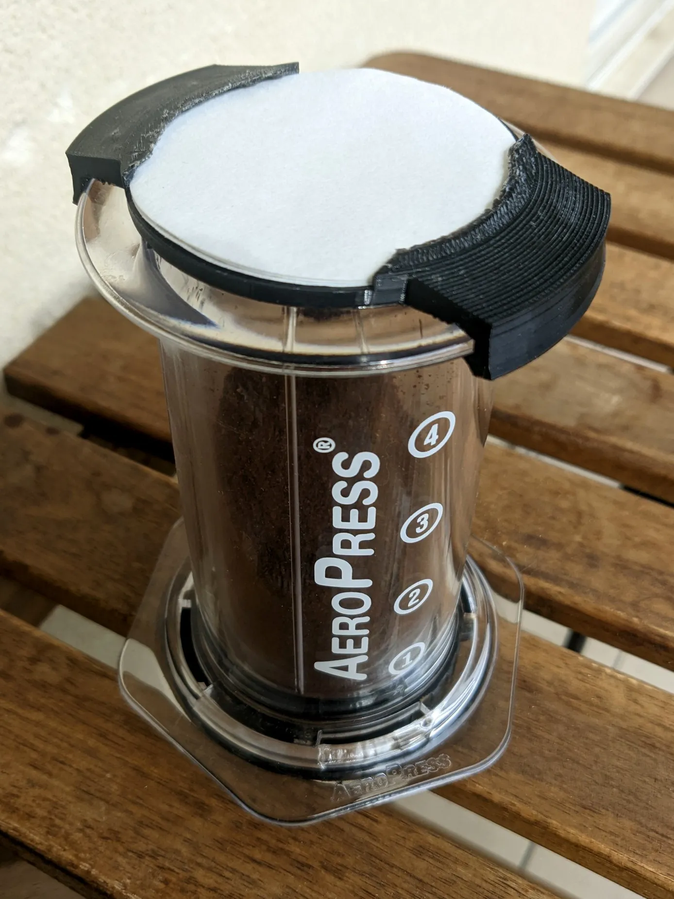 Nắp du lịch Aeropress nhỏ gọn cho cà phê và bộ lọc