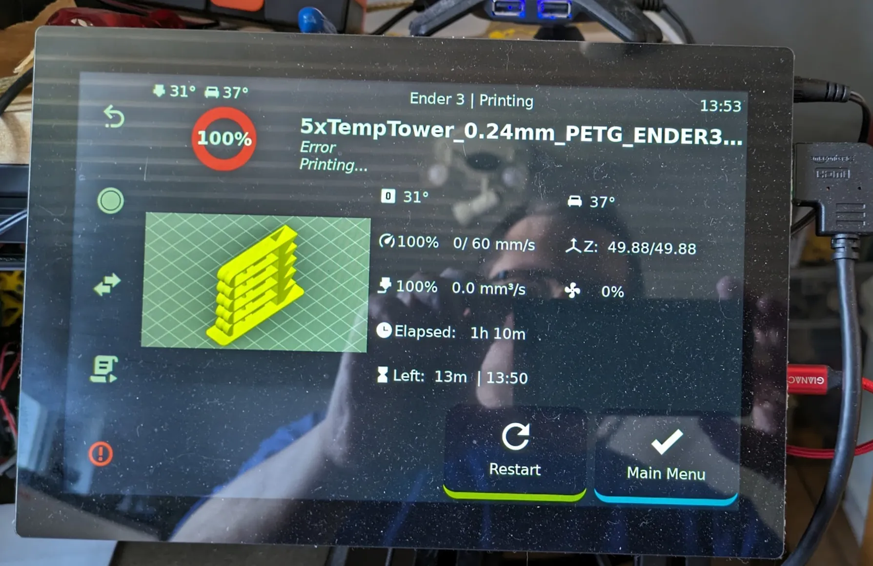 Nắp lưng cho màn hình LCD 10" Pollin T101P150T3S201_HDMI