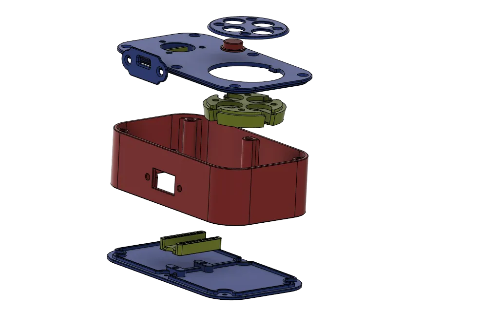 Vỏ điều khiển Spinner cho trò chơi arcade cổ điển