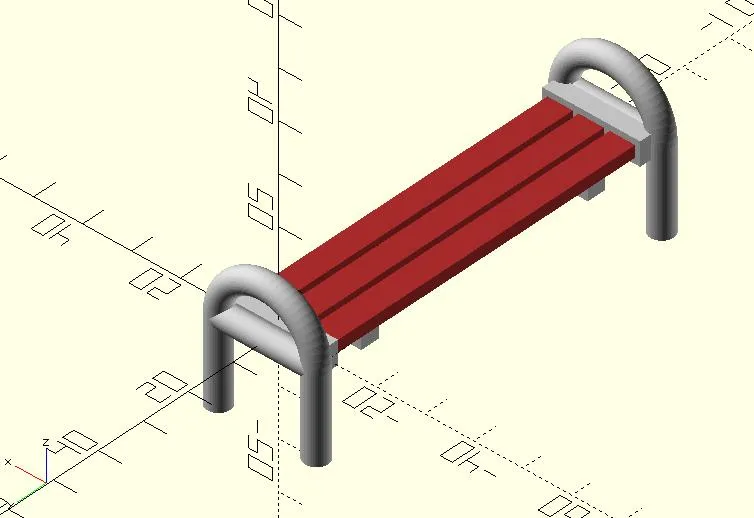 Băng ghế công viên có thể cấu hình