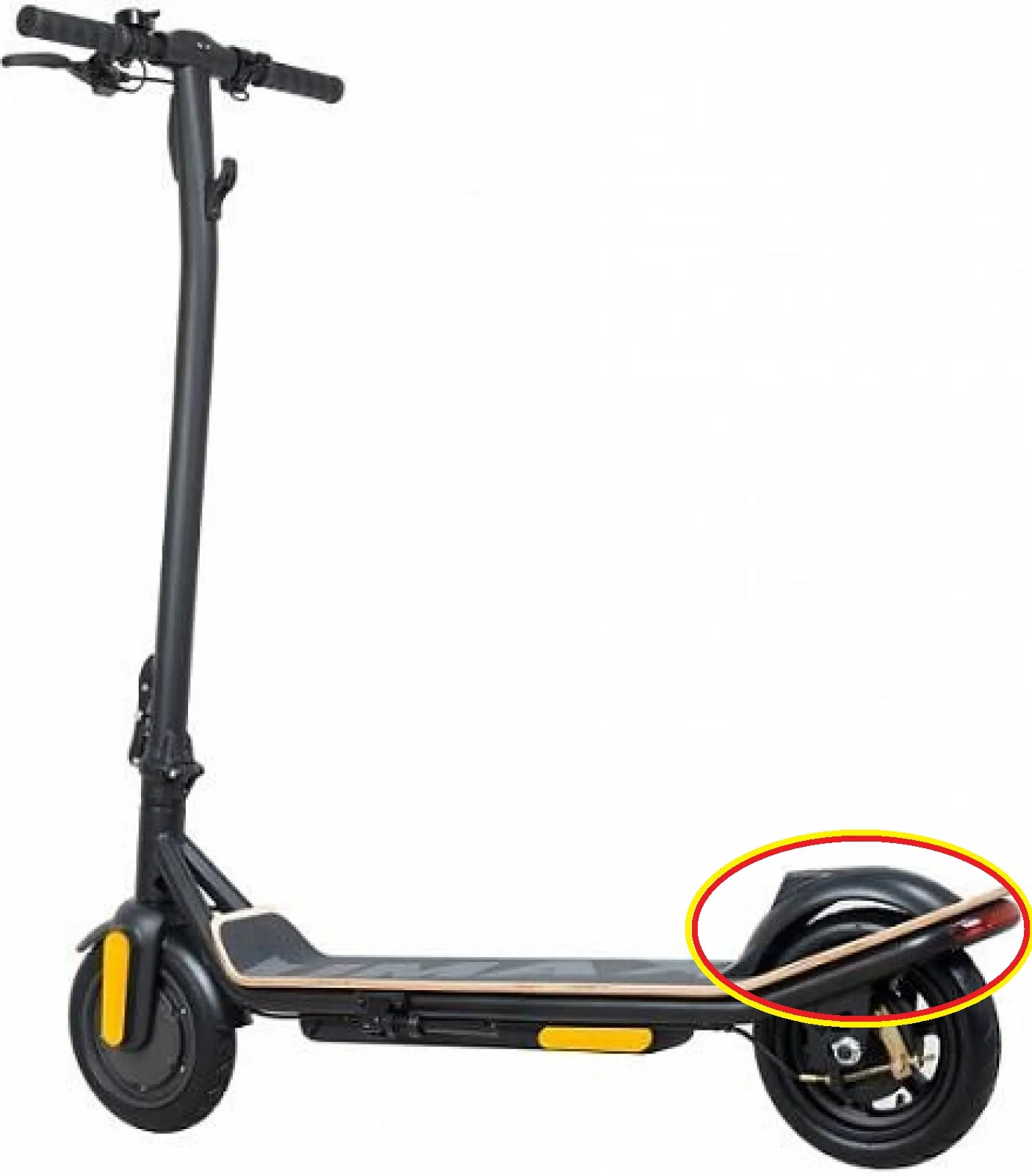 Cản sau cho xe điện UMAX City Racer 35